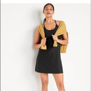 Old Navy Sleeveless PowerSoft Performance Racerback mini swing dress. Size S.